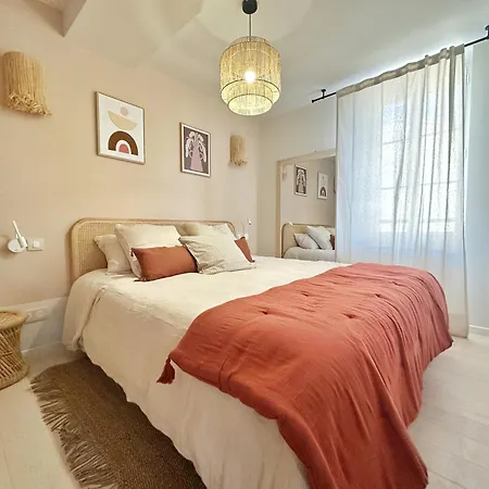 아파트 La Maison Cavet 5 De Standing Au Coeur Du Village 사나리쉬르메르