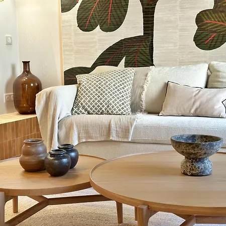 아파트 La Maison Cavet 5 De Standing Au Coeur Du Village 사나리쉬르메르