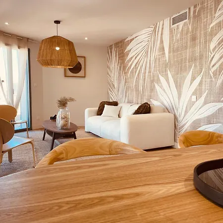 아파트 La Maison Cavet 5 De Standing Au Coeur Du Village 사나리쉬르메르